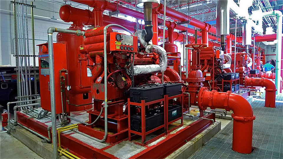 Fire Fighting Pump House